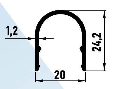 Aldoks Profiller - 20 LİK ÜST GRİYAJ