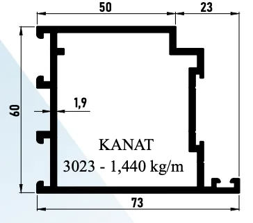 C60 Profiller - KANAT