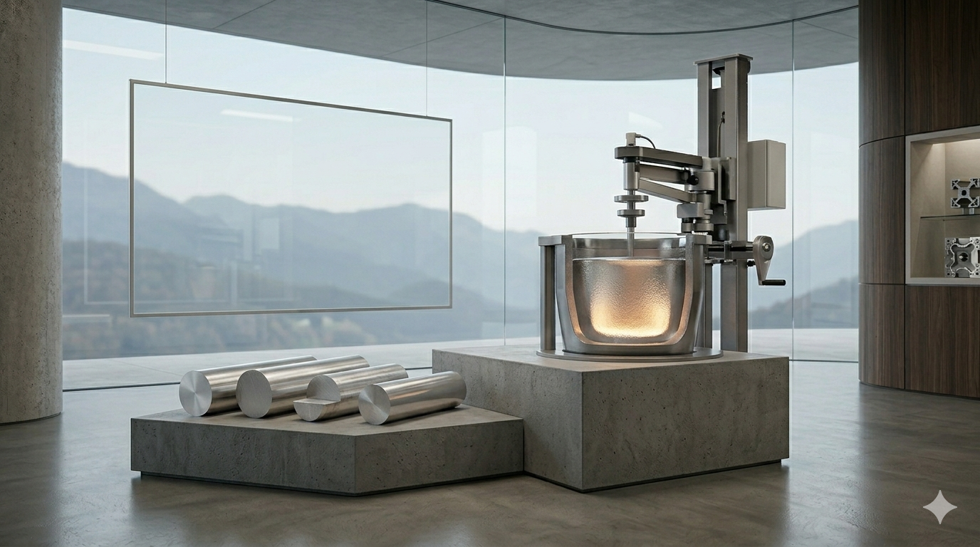 Alüminyum Billet Dökümünde Degassing İşlemi 