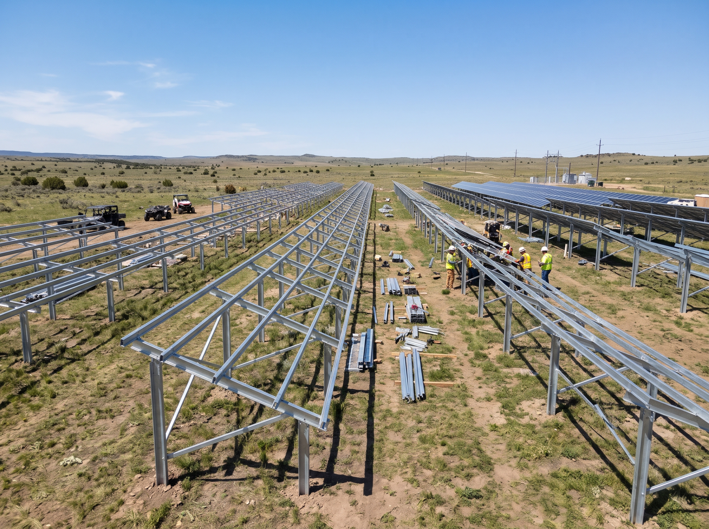 Solar Konstrüksiyon Nedir? Çeşitleri, Malzemeleri ve Alüminyum Profillerin Önemi
